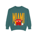 Miami Unisex Garment-Dyed Sweatshirt
