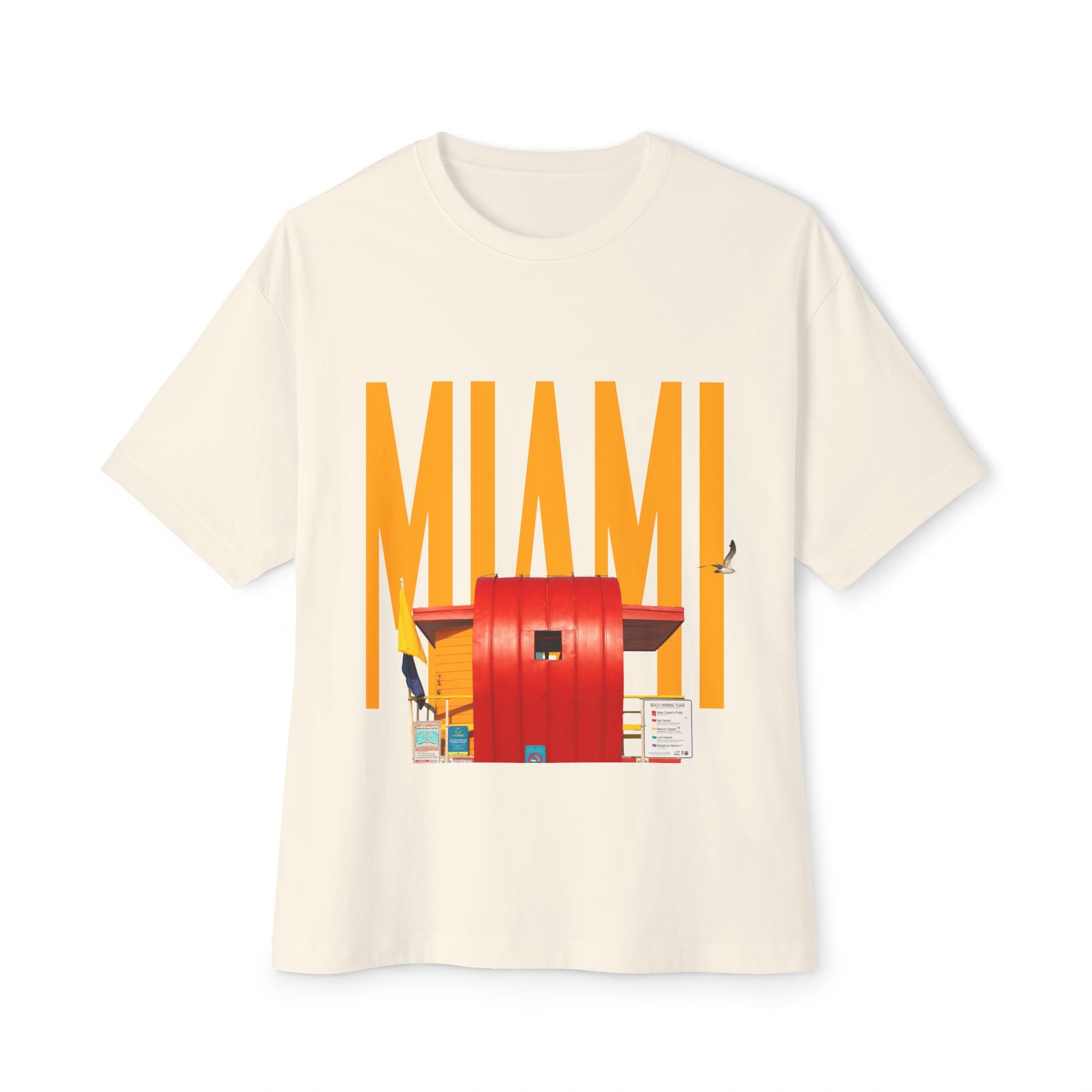 Miami Unisex Oversized Boxy Tee