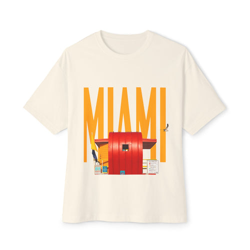 Miami Unisex Oversized Boxy Tee