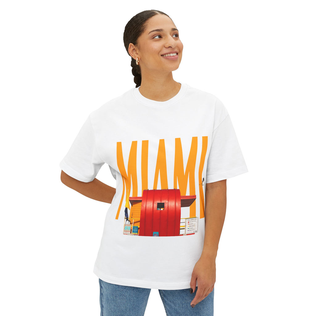 Miami Unisex Oversized Boxy Tee