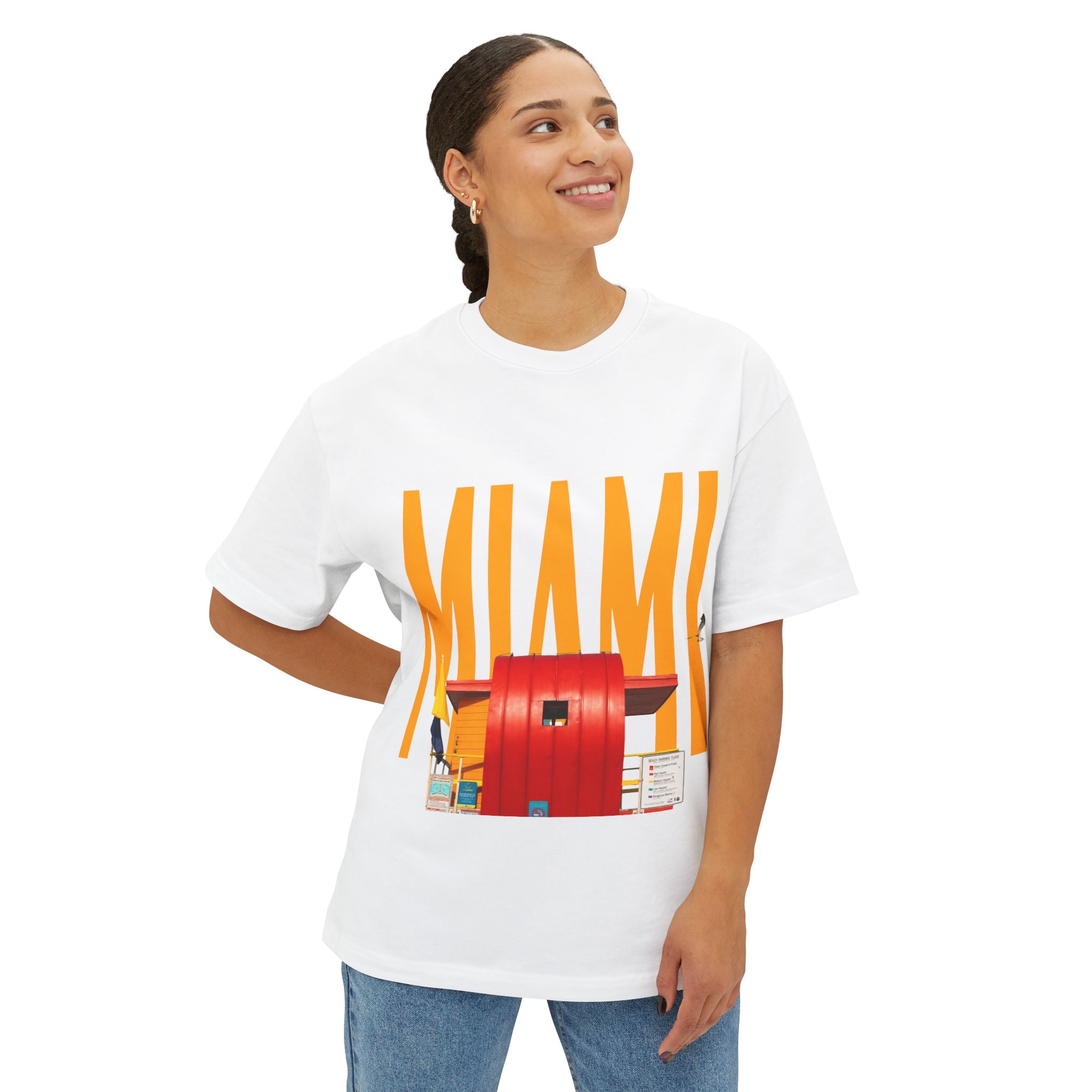 Miami Unisex Oversized Boxy Tee