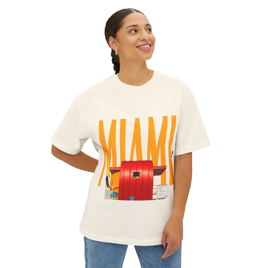 Miami Unisex Oversized Boxy Tee